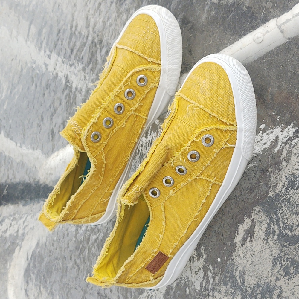 Mustard yellow Blowfish sneakers